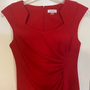 Calvin Klein Red Dress